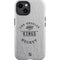 NHL Los Angeles Kings Black Text iPhone 15 Impact Case